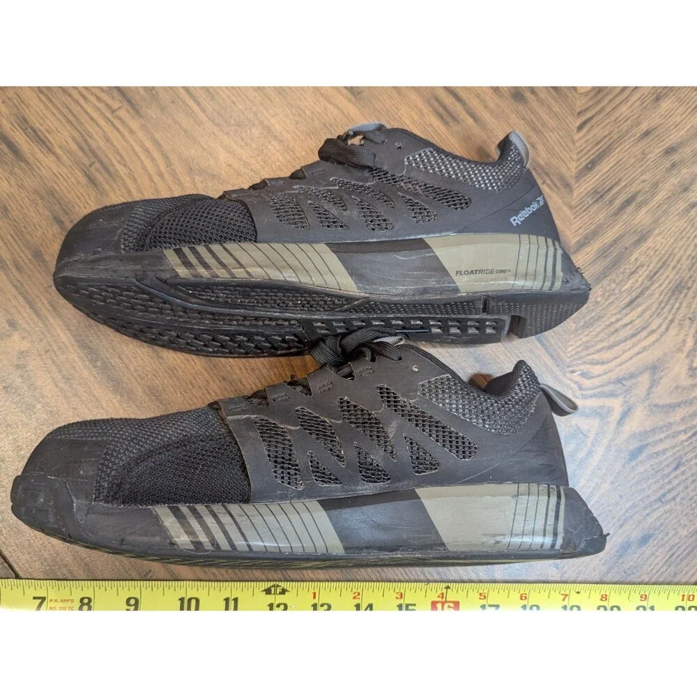 Reebok Men's Size 8M Fusion Flexweave Work Shoes RB4310 Black Composite Toe